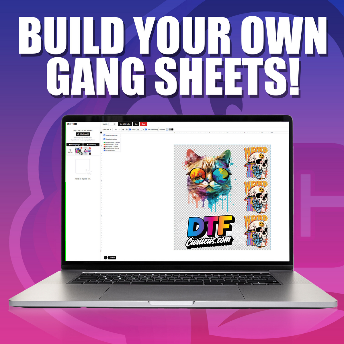 Gang Sheet Online Builder